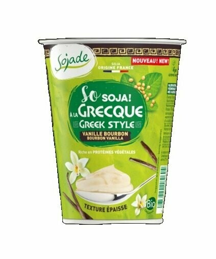 Griego Vainilla Bio 400gr Sojade