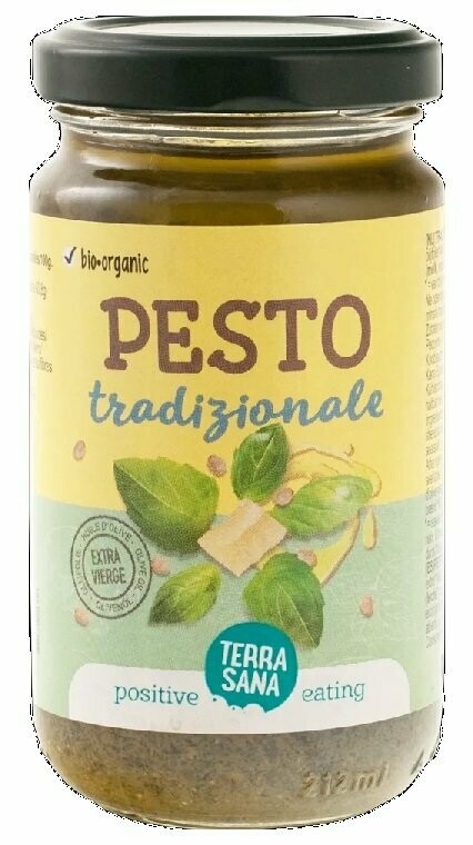 Pesto Tradicional Bio 180 gr Terrasana