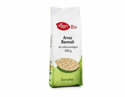 Arroz Basmati Bio, 500 g El Granero Integral Arroz Basmati Bio, 500 g El Granero Integral