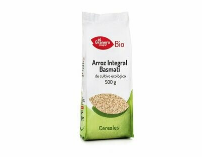 Arroz Integral Basmati Bio, 500 g El Granero Integral Arroz Integral Basmati Bio, 500 g El Granero Integral