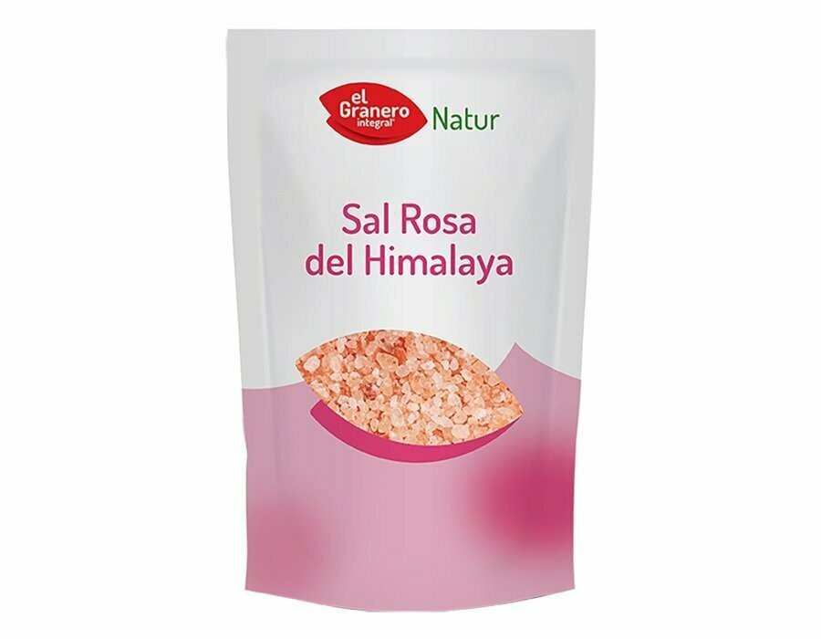 Sal Rosa del Himalaya natural sin refinar 1 Kg El Granero Integral