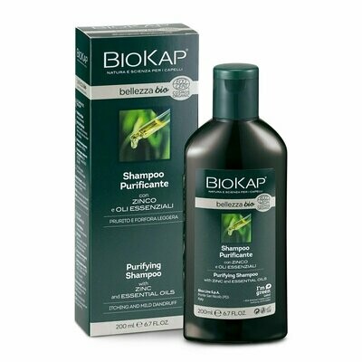 Champú Purificante con Zinc y Aceites esenciales Bio 200 ml Biokap Champú Purificante con Zinc y Aceites esenciales Bio 200 ml Biokap