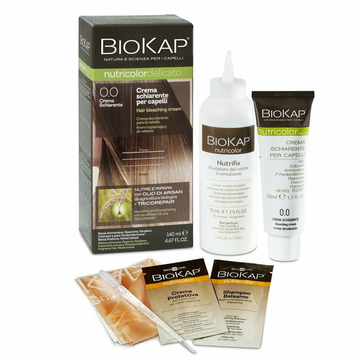 Nutricolor Delicato 0.0 Crema Blanqueadora 140 ml Biokap