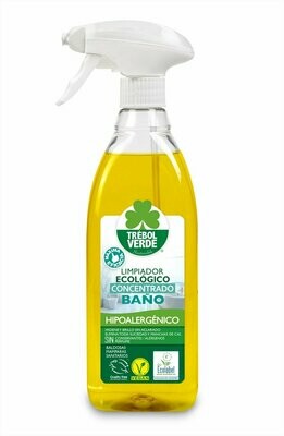 Limpiador Pulverizador Baño Bio 750ml Trébol Verde Limpiador Pulverizador Baño Bio 750ml Trébol Verde