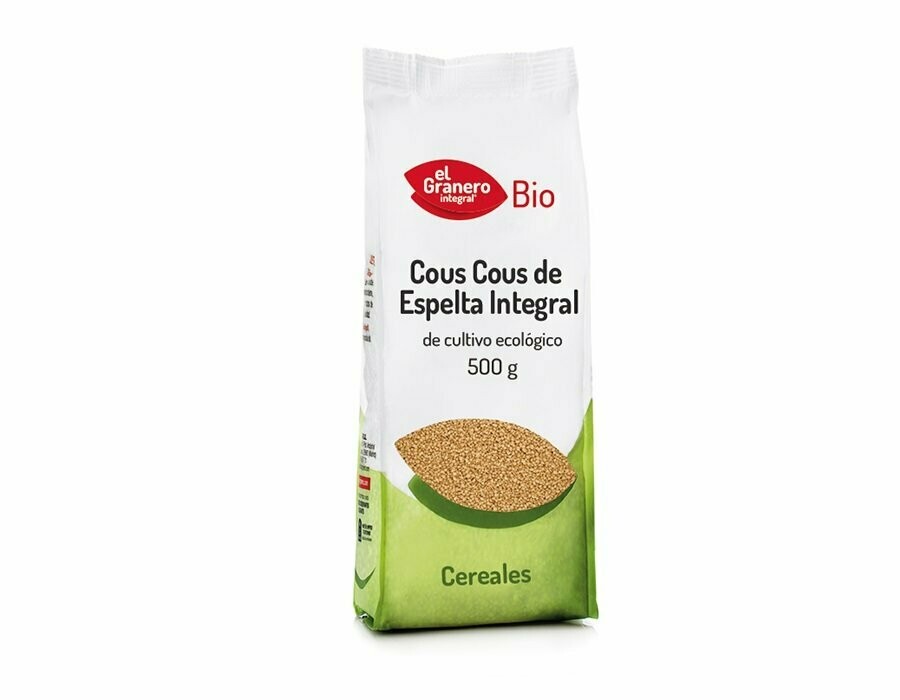 Cous Cous de Trigo Espelta Integral Bio, 500 g El Granero Integral