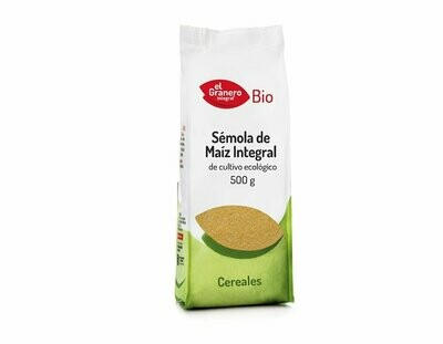 Sémola de Maíz Integral Bio, 500g El Granero Integral Sémola de Maíz Integral Bio, 500g El Granero Integral