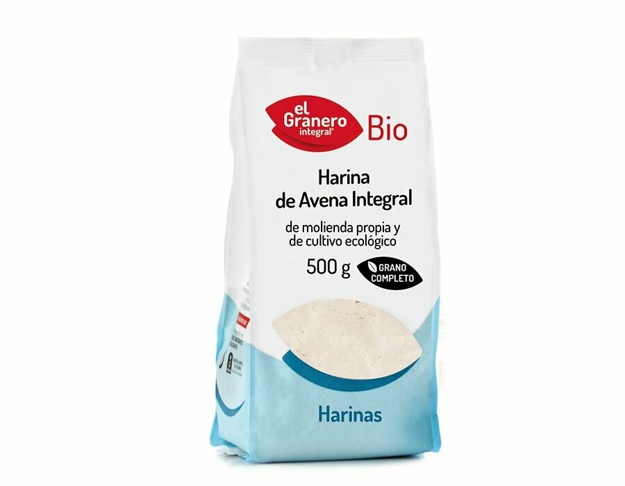 Harina de Avena Integral Bio, 500g El Granero Integral