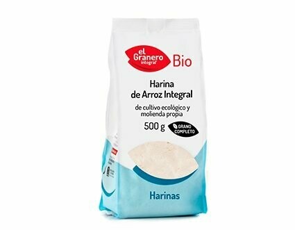 Harina de Arroz Integral Bio, 500g El Granero Integral