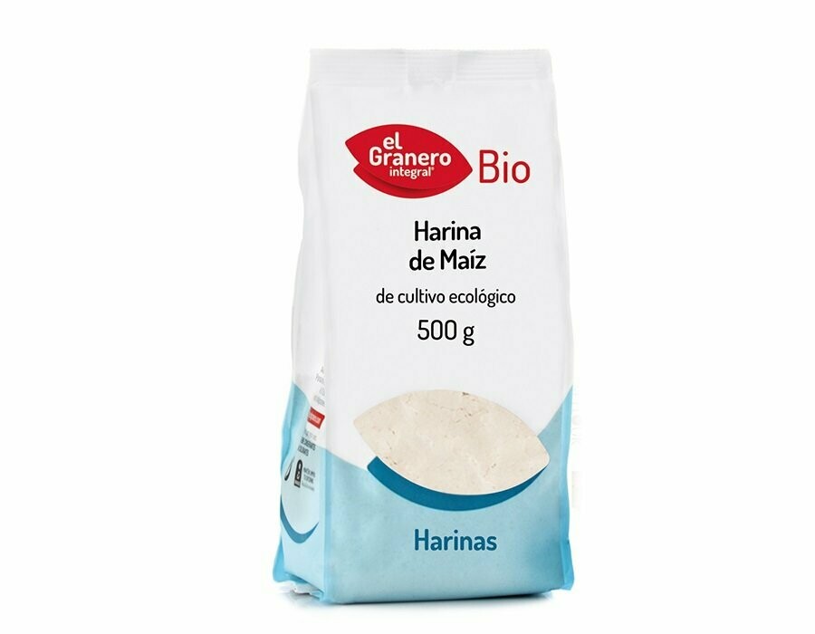 Harina de Maíz Bio, 500 g El Granero Integral