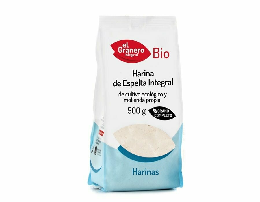 Harina de Trigo Espelta Integral Bio, 500g El Granero Integral