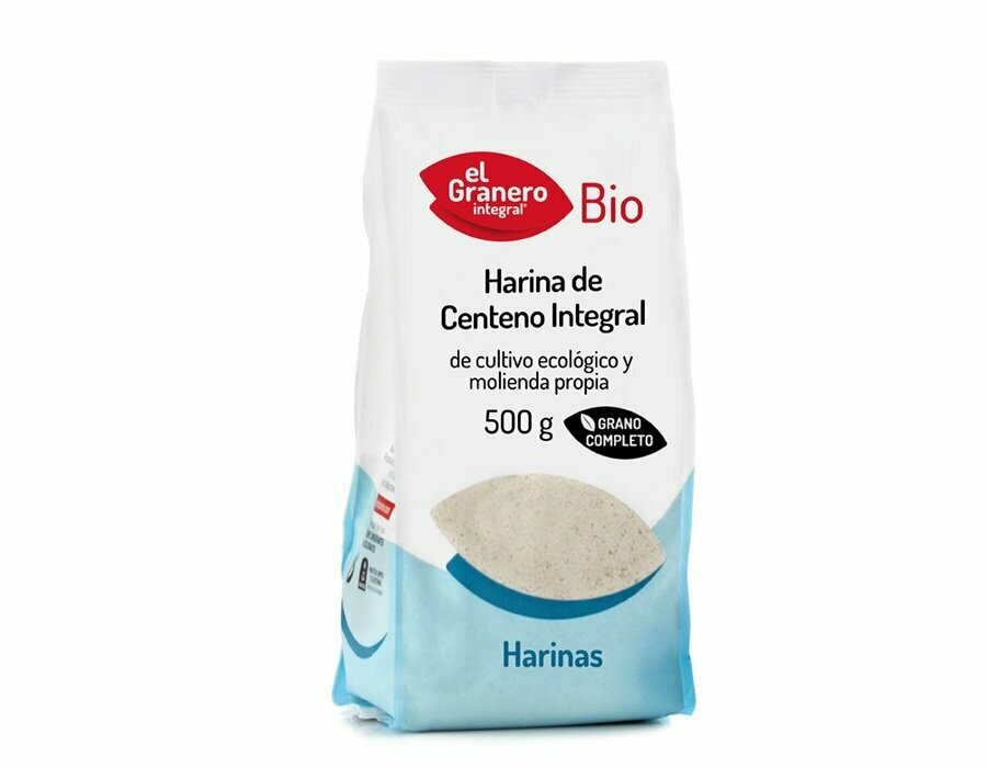 Harina de Centeno Integral Bio, 500 g El Granero Integral