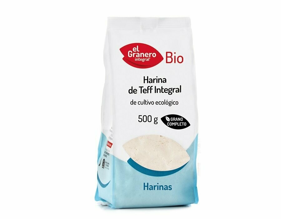 Harina de Teff Integral Bio, 500 g El Granero Integral