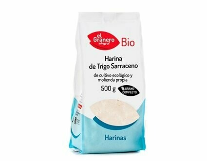 Harina de Trigo Sarraceno Bio, 500 g El Granero Integral