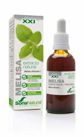 Melisa Extracto S.XXI Envase de vidrio con dosificador. 50 ml  Soria Natural®