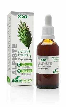 Alpiste Extracto S.XXI Envase de vidrio con dosificador. 50 mL Soria Natural®