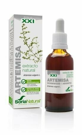 Artemisa Extracto S.XXI Envase de vidrio con dosificador. 50 mL Soria Natural®