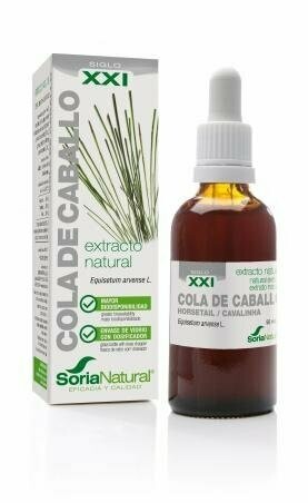 Cola de Caballo Extracto S.XXI Envase de vidrio con dosificador. 50 mL Soria Natural®
