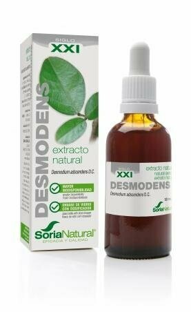 Desmodens Extracto S.XXI Envase de vidrio con dosificador. 50 mL Soria Natural®