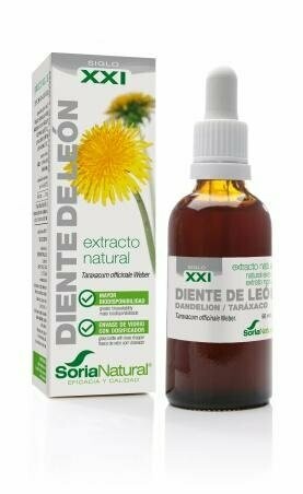 Diente de León Extracto S.XXI Envase de vidrio con dosificador. 50 mL Soria Natural®