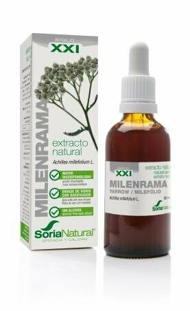 Milenrama Extracto S.XXI Envase de vidrio con dosificador. 50 mL Soria Natural®