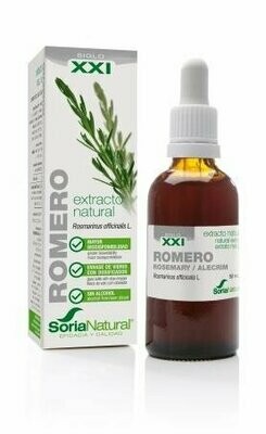 Romero Extracto S.XXI Envase de vidrio con dosificador. 50 mL Soria Natural®