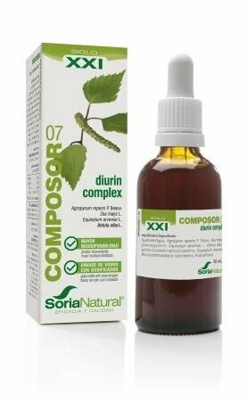 Composor 07 Diurin Complex S.XXI Envase de vidrio con dosificador. 50ml.  Soria Natural®