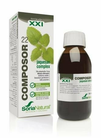 Composor 22 Jaquesan Complex S.XXI Envase de vidrio con dosificador. 50 ml  Soria Natural®