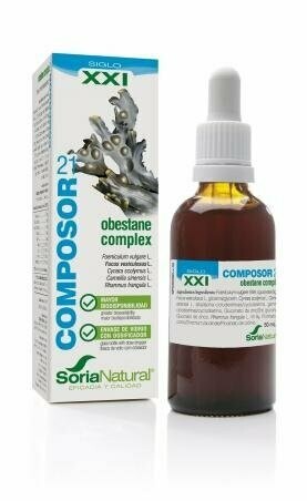 Composor 21 Obestane Complex S.XXI Envase de vidrio con dosificador. 50 ml  Soria Natural®
