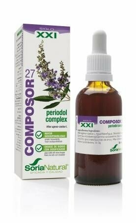 Composor 27 Periodol Complex S.XXI Envase de vidrio con dosificador. 50 ml  Soria Natural®