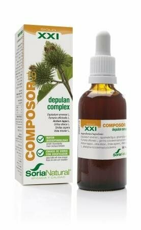 Composor 19 Depulan Complex S.XXI Envase de vidrio con dosificador. 50 ml  Soria Natural®