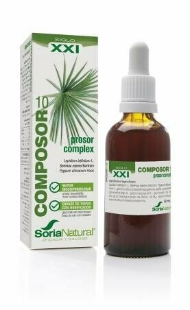 Composor 10 Prosor Complex S.XXI Envase de vidrio con dosificador. 50 ml  Soria Natural®