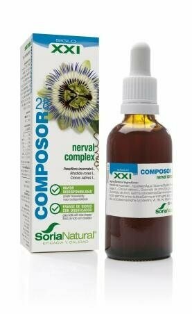 Composor 28 Nerval Complex S.XXI Envase de vidrio con dosificador. 50 ml  Soria Natural®