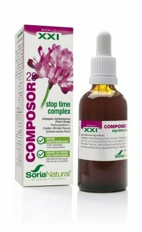 Composor 29 Stop Time Complex S.XXI Envase de vidrio con dosificador. 50 ml  Soria Natural®
