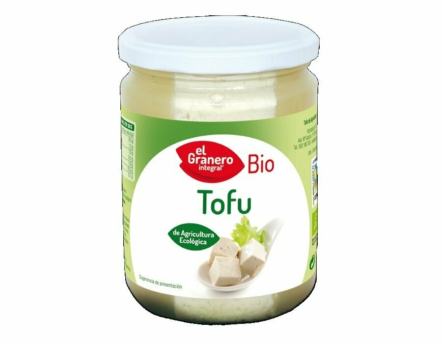 Tofu en Conserva Bio, 400 g El Granero Integral