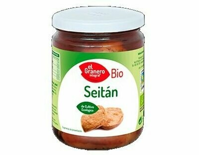 Seitán en Conserva Bio, 400 g El Granero Integral Seitán en Conserva Bio, 400 g El Granero Integral