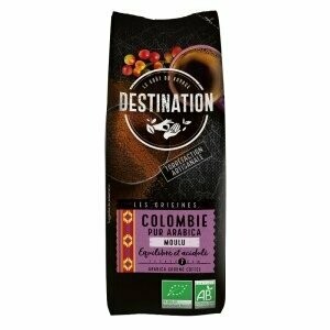 Café Arábica Orgánica Pura Colombia - Filtro Molido - 250g Destination