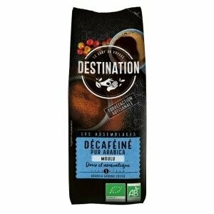 Café Arábica Orgánica Pura Descafeinada - Filtro De Tierra - 250g Destination