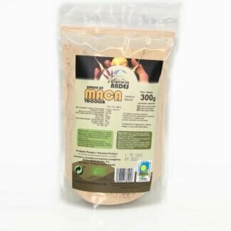 Harina de Maca tricolor 100% Ecológica (sin azúcares añadidos) 300 gr El Oro de los Andes