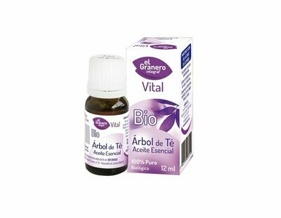 Aceite Esencial de Árbol de Té Bio, 12ml El Granero Integral Vital