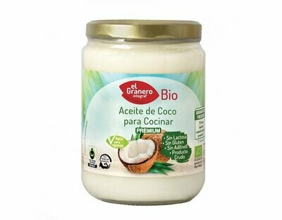 Aceite de Coco Cocina Bio 500 ml El Granero Integral