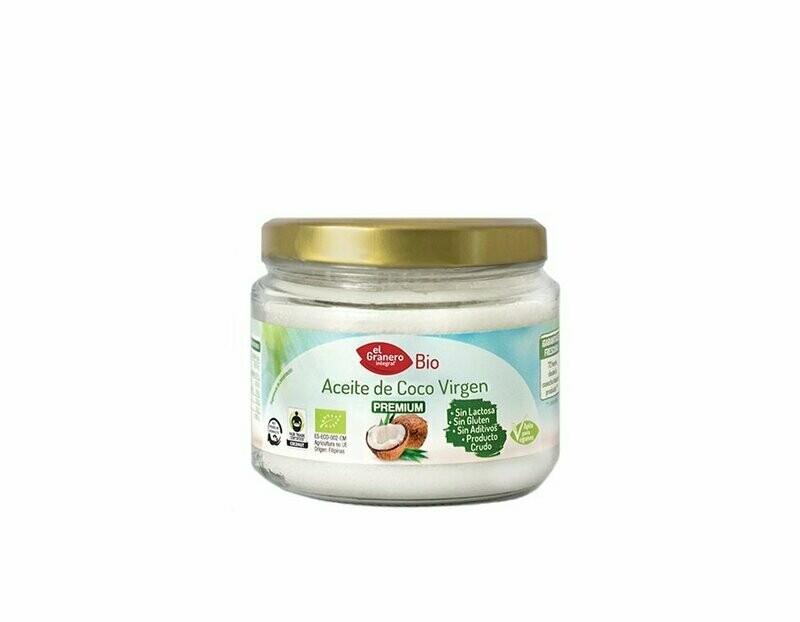 Aceite de Coco Cocina Virgen Bio 250 ml El Granero Integral