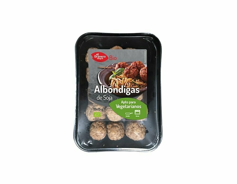 Albóndigas Vegetarianas Bio (F), 225 g (15X15 g) El Granero Integral