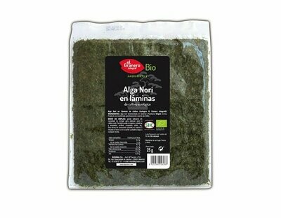 Alga Nori en Láminas Bio, 25 g El Granero Integral