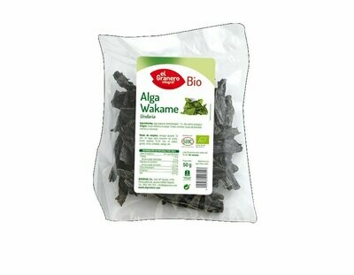 Alga Wakame Bio, 50 g El Granero Integral Alga Wakame Bio, 50 g El Granero Integral