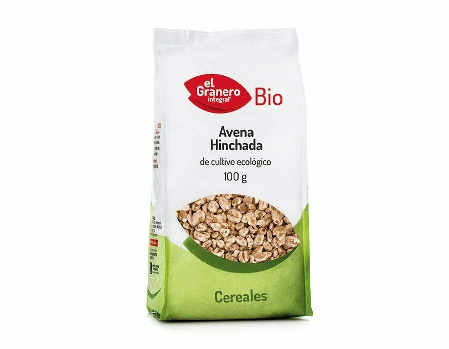 Avena Hinchada Bio, 100 g El Granero Integral