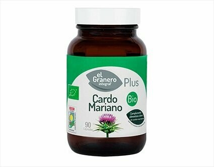Cardo Mariano Bio, 90 cápsulas 500 mg El Granero Integral Plus