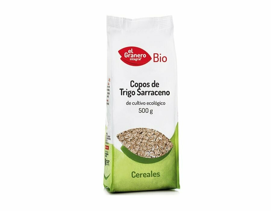 Copos de Trigo Sarraceno Bio, 500 g El Granero Integral