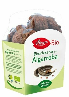 Galletas Artesanas con Algarroba Bio, 250 g El Granero Integral
