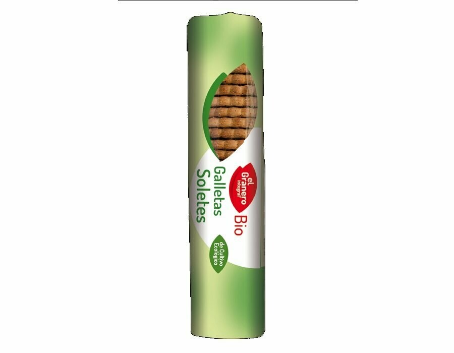 Galletas Soletes Bio, 250 g El Granero Integral