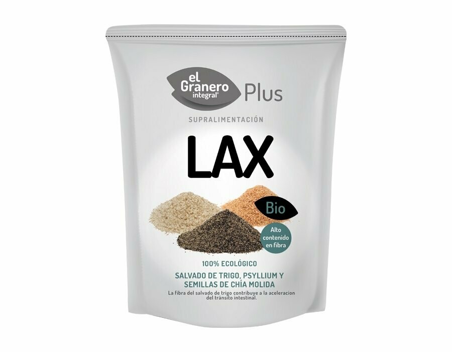 LAX ( Salvado de Trigo, Psyllium y Chía) Bio, 150 g El Granero Integral Plus